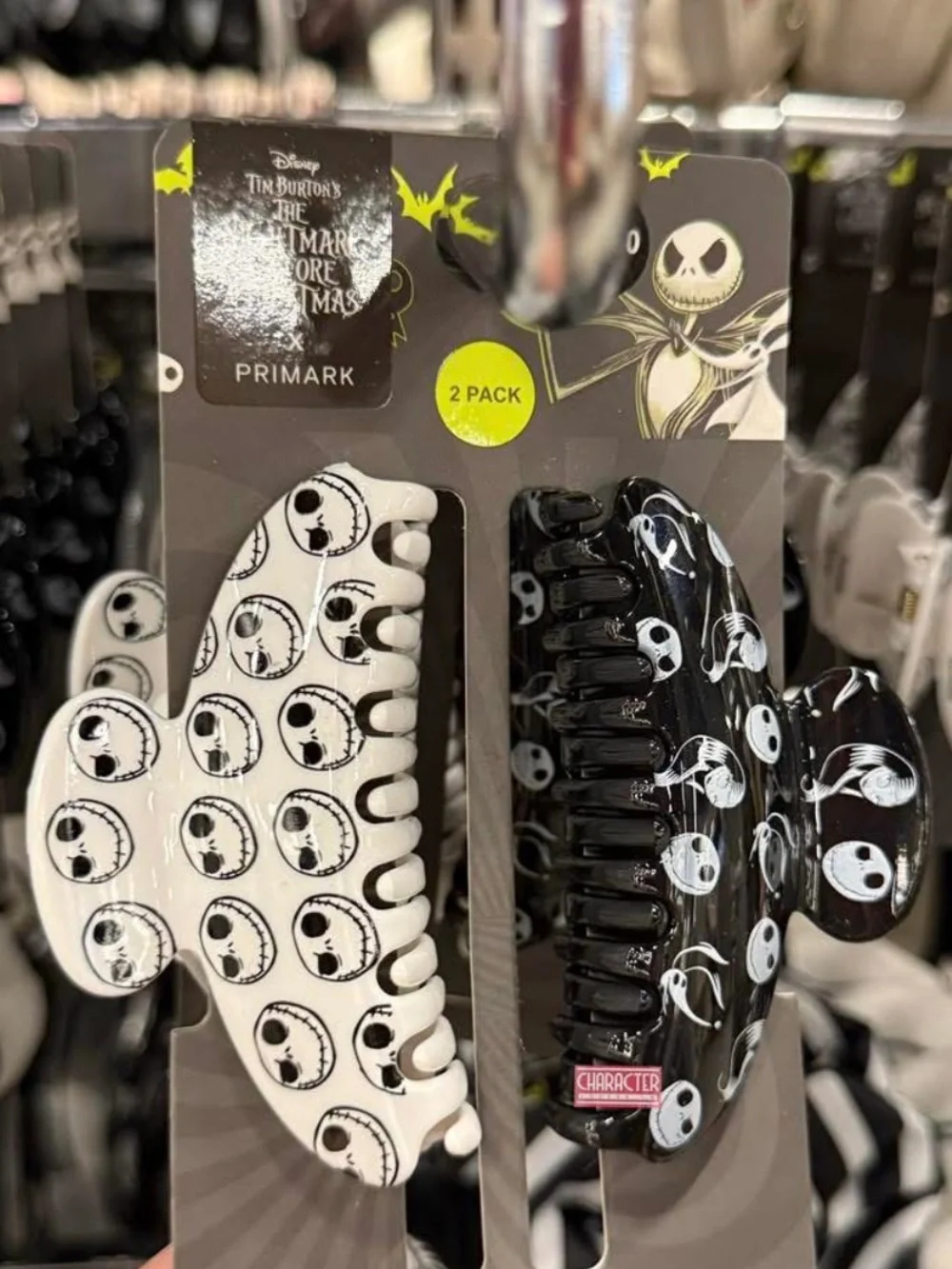 Disney Nightmare Before Christmas Hair Clips